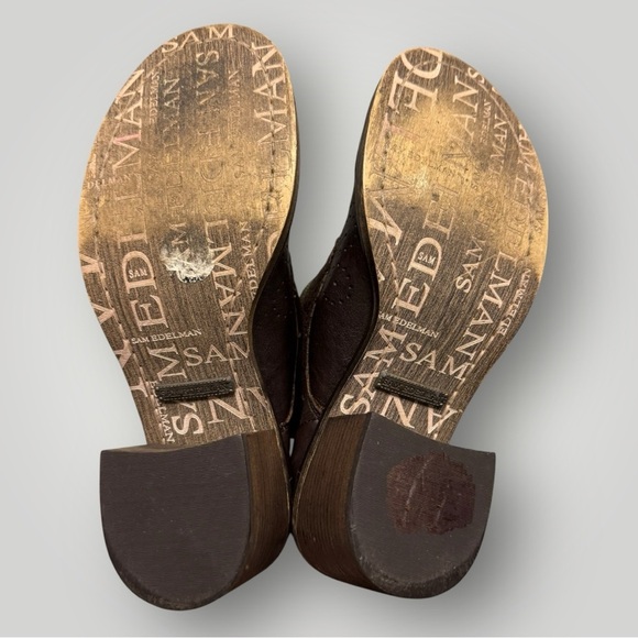 Rare Vtg Sam Edelman Dupree Lace up Boots Real Fur Shearling Sz 9 - Picture 9 of 13